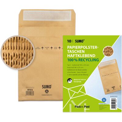 Vadderad påse SUMO 145x215 mm 10-pack Vadderad påse SUMO 145x215 mm 10-pack