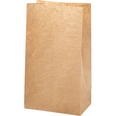No Brand Påse 150 x 90 x 270 mm brun 100 st/fp No Brand Påse 150 x 90 x 270 mm brun 100 st/fp