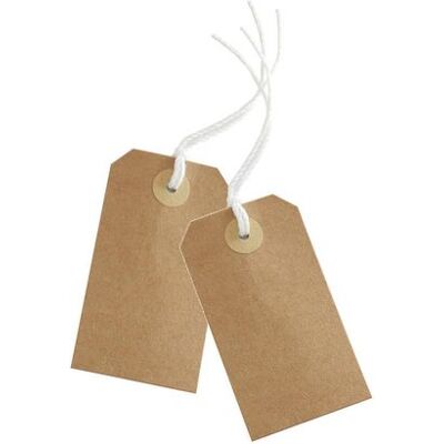 Hedlunds OF SWEDEN Etikett Manilla Tags 9x5cm kraft 10/fp Hedlunds OF SWEDEN Etikett Manilla Tags 9x5cm kraft 10/fp