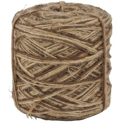 Hedlunds OF SWEDEN Juteband melerad brun 166m Hedlunds OF SWEDEN Juteband melerad brun 166m