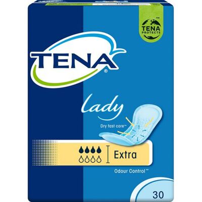 Inkoskydd TENA Lady Extra 30/fp Inkoskydd TENA Lady Extra 30/fp