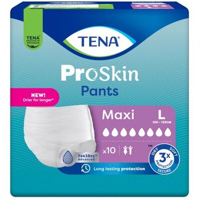Inkoskydd TENA Pants Maxi L 10/fp Inkoskydd TENA Pants Maxi L 10/fp