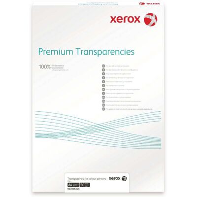 Xerox Transparent OH-film A4 Premium 50/fp Xerox Transparent OH-film A4 Premium 50/fp