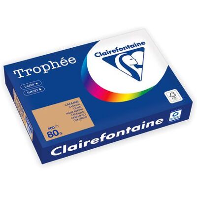 Clairefontaine Karamell A4 - Färgat papper 80 g/m² Clairefontaine Karamell A4 - Färgat papper 80 g/m²