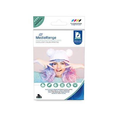 Fotopapper MEDIARANGE 10x15 glossy 50/fp Fotopapper MEDIARANGE 10x15 glossy 50/fp
