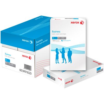 Kopieringspapper Xerox Business 80g A4 Hålat 500/pkt Kopieringspapper Xerox Business 80g A4 Hålat 500/pkt