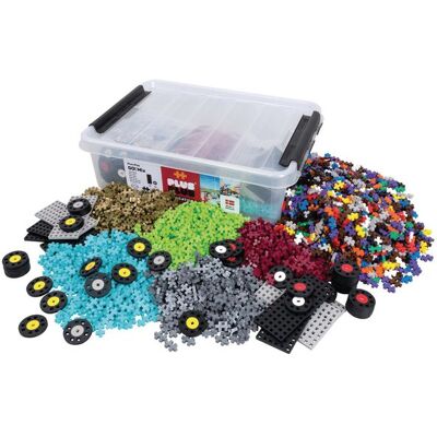 PLUS PLUS Mini med hjul chassi 2650/fp PLUS PLUS Mini med hjul chassi 2650/fp