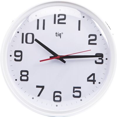 Tiq Väggklocka Classic Ø348 mm vit Tiq Väggklocka Classic Ø348 mm vit