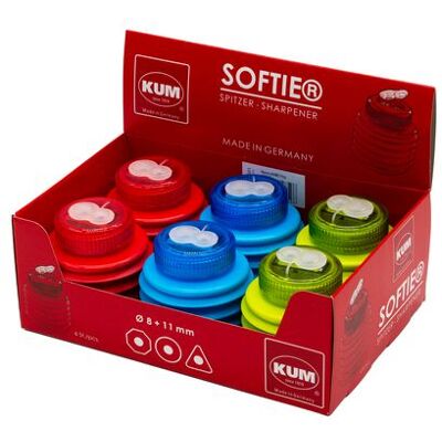 KUM Pennvässare Softie dubbel med behållare KUM Pennvässare Softie dubbel med behållare