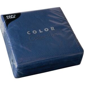 PAPSTAR Servett 1-lags 33x33cm mörkblå 100/fp PAPSTAR Servett 1-lags 33x33cm mörkblå 100/fp