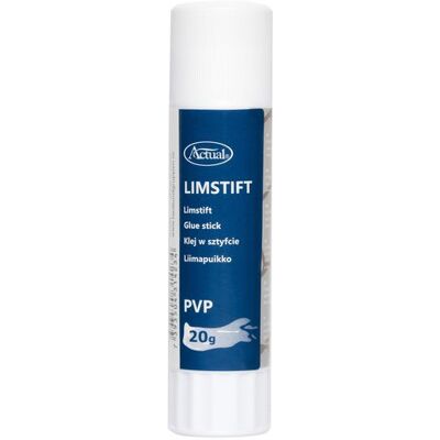 Limstift ACTUAL vattenbaserad 20g Limstift ACTUAL vattenbaserad 20g
