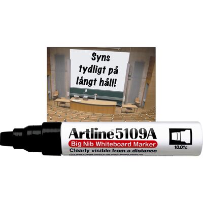 WB-penna Artline BigNib svart WB-penna Artline BigNib svart