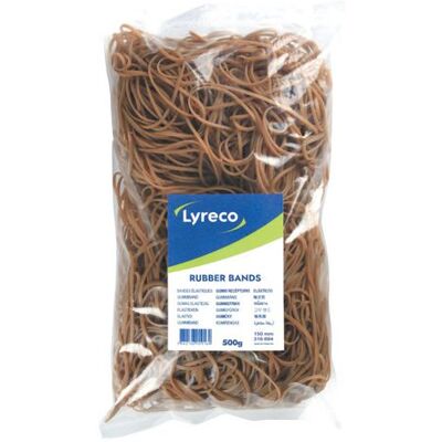 Gummiband LYRECO 150x2mm 500g 250/fp Gummiband LYRECO 150x2mm 500g 250/fp