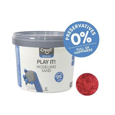 Creall Barn Lek Sand - Röd - 750g - Lek Sand Creall Barn Lek Sand - Röd - 750g - Lek Sand