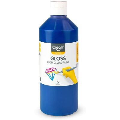 Creall Blå högglansfärg - Konst & Hantverk - 500ml Creall Blå högglansfärg - Konst & Hantverk - 500ml