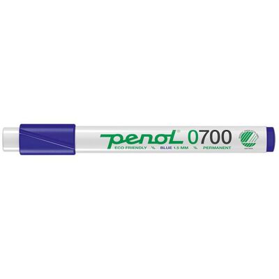 Penol 0700 Blå Permanent Markör - Rund Spets 1,5mm Penol 0700 Blå Permanent Markör - Rund Spets 1,5mm
