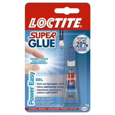 Superlim LOCTITE pure gel 3g Superlim LOCTITE pure gel 3g