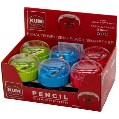 Pennvässare KUM Enkel m behållare 12/fp Pennvässare KUM Enkel m behållare 12/fp