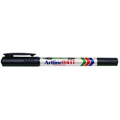 Märkpenna ARTLINE 041T 2-i-1 rund svart Märkpenna ARTLINE 041T 2-i-1 rund svart