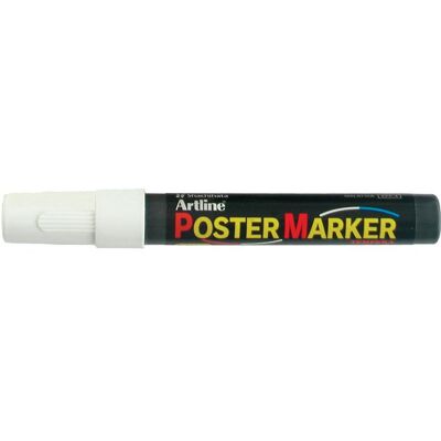 Märkpenna ARTLINE Postermarker 4mm vit Märkpenna ARTLINE Postermarker 4mm vit