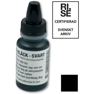 Stamko Stämpel K-Bläck 10 ml svart (arkivbest) Stamko Stämpel K-Bläck 10 ml svart (arkivbest)