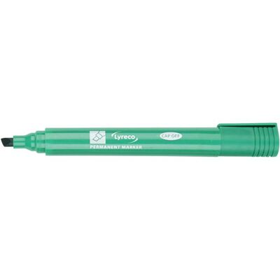 Märkpenna LYRECO 1-5mm sned grön Märkpenna LYRECO 1-5mm sned grön