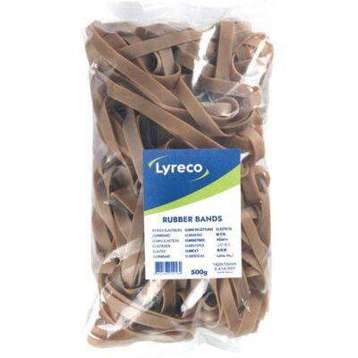 Gummiband LYRECO 180x10mm 500g 250/fp Gummiband LYRECO 180x10mm 500g 250/fp