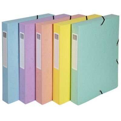 Boxmapp EXACOMPTA 40mm pastel 8/fp Boxmapp EXACOMPTA 40mm pastel 8/fp