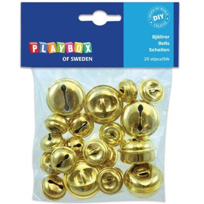 PLAYBOX Mässingsbjällror 20/fp PLAYBOX Mässingsbjällror 20/fp