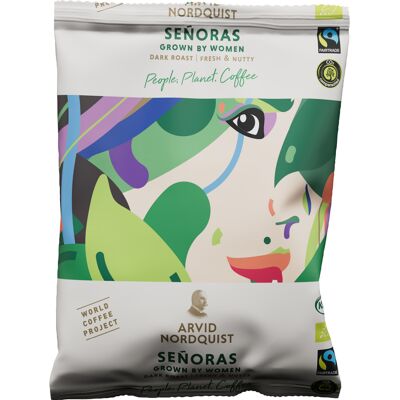 Arvid Nord Kaffe Senoras Malet Mörkrost 48x125 g Eko Arvid Nord Kaffe Senoras Malet Mörkrost 48x125 g Eko