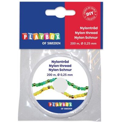 PLAYBOX Nylontråd 200m PLAYBOX Nylontråd 200m