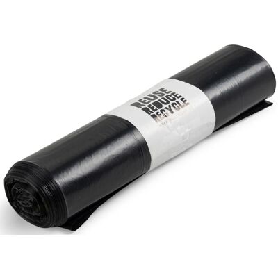 Polynova Plastsäck LD R100% 110L 60my svart 25/rl Polynova Plastsäck LD R100% 110L 60my svart 25/rl