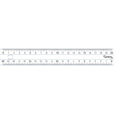 Linjal LYRECO 20cm Linjal LYRECO 20cm