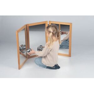 MYPAUZE Spegel vikbar I trä MYPAUZE Spegel vikbar I trä