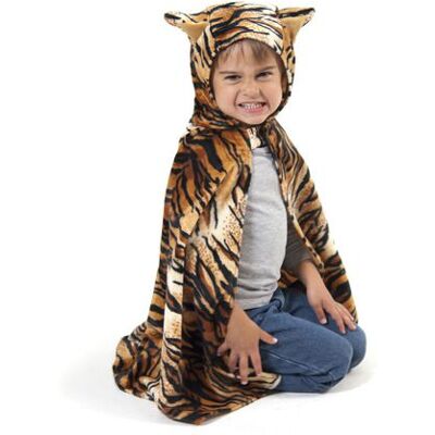 Den Goda Fen Maskerraddräkt Tiger 3-8år Den Goda Fen Maskerraddräkt Tiger 3-8år