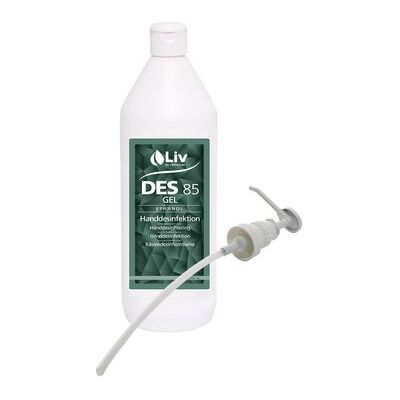 Handdesinfektion LIV Des Gel 85 pump 1L Handdesinfektion LIV Des Gel 85 pump 1L