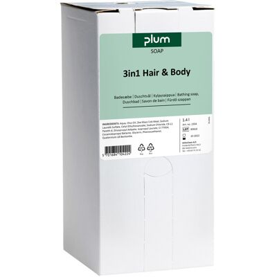 Plum Duschtvål 3in1 Hair & Body 1,4 liter Plum Duschtvål 3in1 Hair & Body 1,4 liter