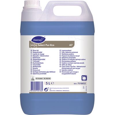 Torkmedel diskmaskiner Suma Select Pur-Eco A7 5 liter Torkmedel diskmaskiner Suma Select Pur-Eco A7 5 liter