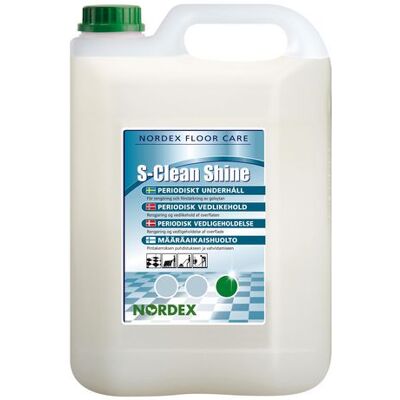Golvunderhåll NORDEX S-Clean 5L oparf Golvunderhåll NORDEX S-Clean 5L oparf