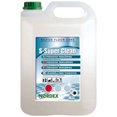 Nordex S-Super Clean 5L Golvrengöringsmedel - Golvrengöringsmedel Nordex S-Super Clean 5L Golvrengöringsmedel - Golvrengöringsmedel