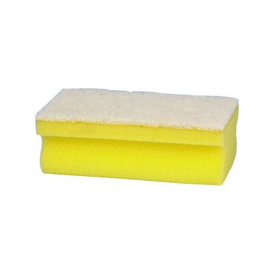 Abena Kökssvamp utan slipmedel gul/vit 10-pack Abena Kökssvamp utan slipmedel gul/vit 10-pack