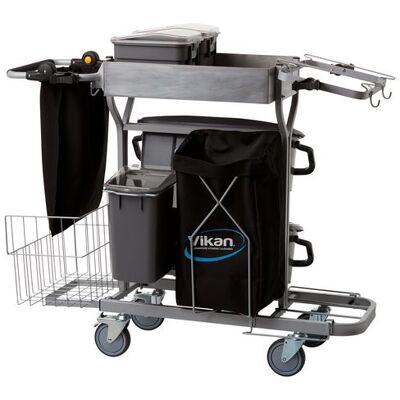 Städvagn VIKAN Compact Plus 40 grå Städvagn VIKAN Compact Plus 40 grå