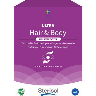 Sterisol Duschtvål/Schampo ULTRA 700 ml Sterisol Duschtvål/Schampo ULTRA 700 ml