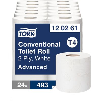 Toalettpapper Advanced Extra Långt T4 Tork Toalettpapper Advanced Extra Långt T4 Tork