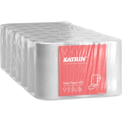 Katrin Classic 400 Vitt Toalettpapper - Toalettpapper - 2-lagers 48m Katrin Classic 400 Vitt Toalettpapper - Toalettpapper - 2-lagers 48m