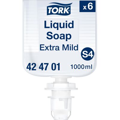 Flytande tvål Sensitive Tork S4 1 liter Flytande tvål Sensitive Tork S4 1 liter