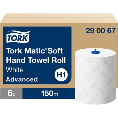 Torkrulle H1 Advanced 6/kt Vit Torkrulle H1 Advanced 6/kt Vit