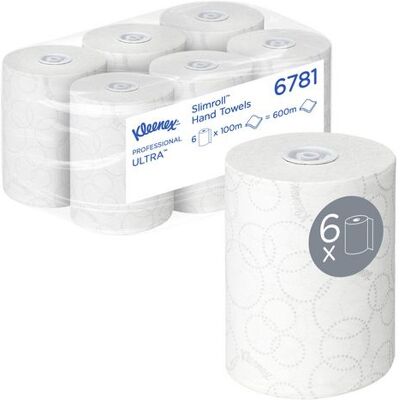 Handduk KLEENEX Ultra Slimroll 6/fp Handduk KLEENEX Ultra Slimroll 6/fp