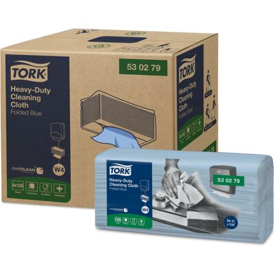 Rengöringsduk Tork Kraftig W4, 105x4st/fpk Rengöringsduk Tork Kraftig W4, 105x4st/fpk