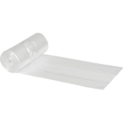Abena Avfallspåse/papperskorg 60 x 60 cm 40 liter transparent 50 st/rulle Abena Avfallspåse/papperskorg 60 x 60 cm 40 liter transparent 50 st/rulle